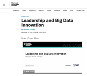 Leadership and Big Data Innovation