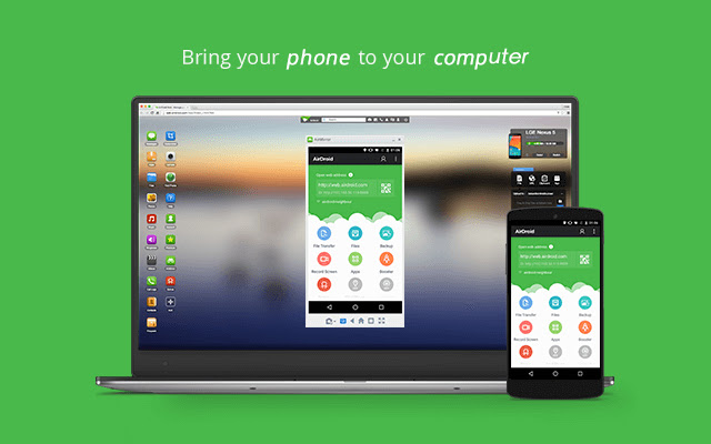 transfer files between pc and phone by airdroid